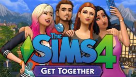 The Sims 4: Get Together Box Art