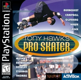 Tony Hawk's Pro Skater Box Art