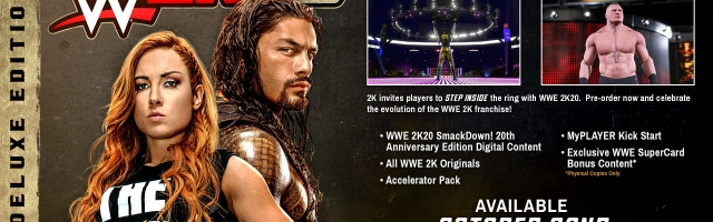 WWE 2K20 Deluxe Edition Details Announced