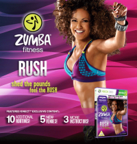 Zumba Fitness Rush Box Art