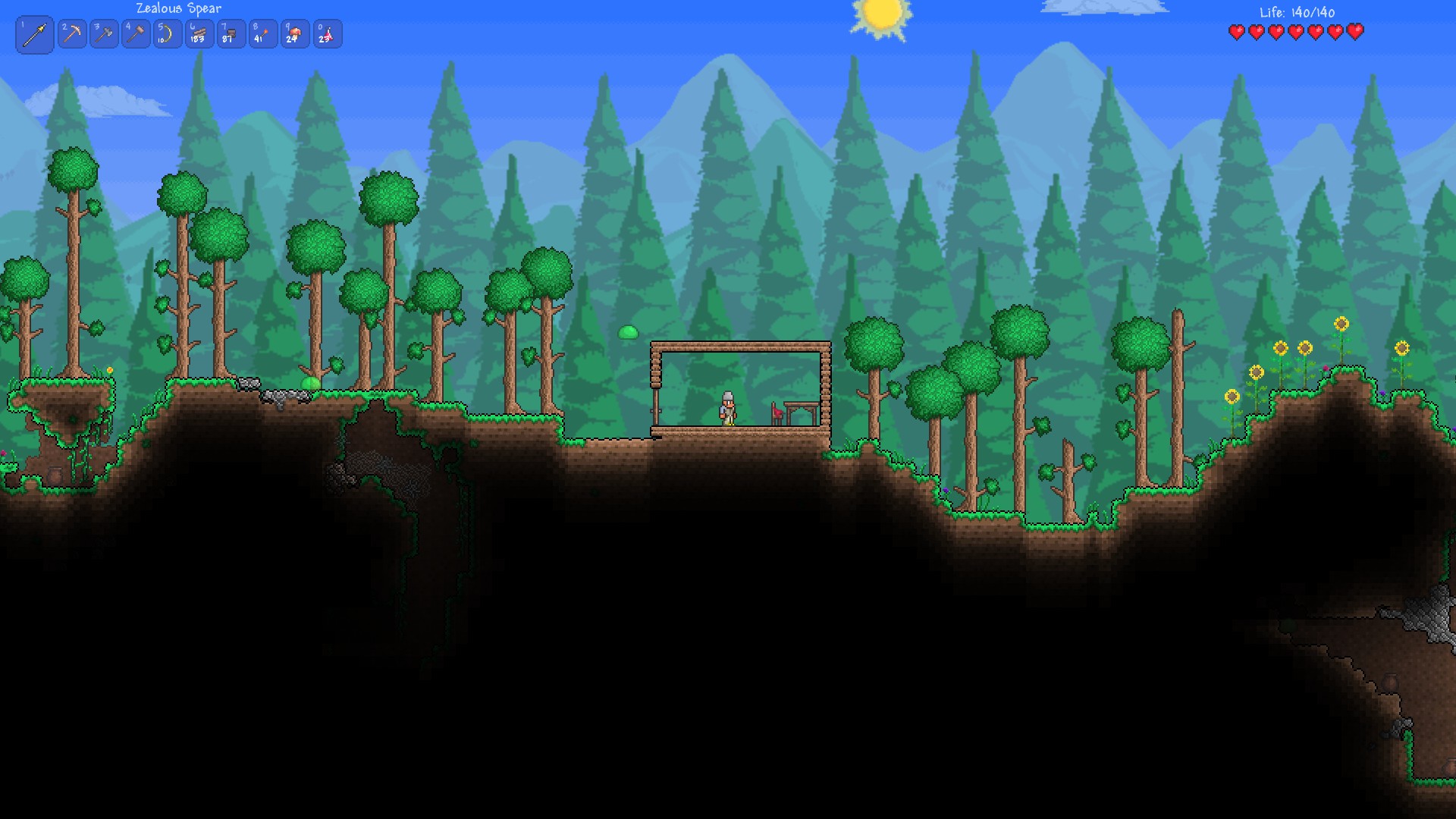 How to Make a House in Terraria | GameGrin