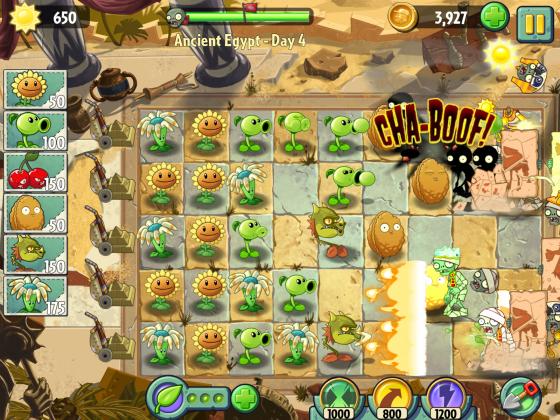 Review: Plants vs Zombies 2 - your backyard becomes a commercial nursery -  Geek in Sydney